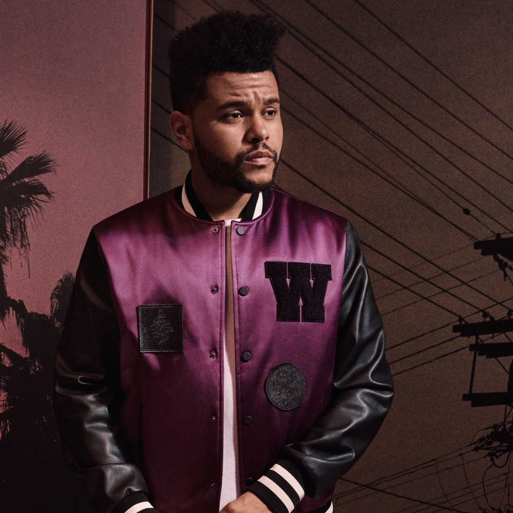 2018 H&M x The Weeknd Bomber Jacket - M